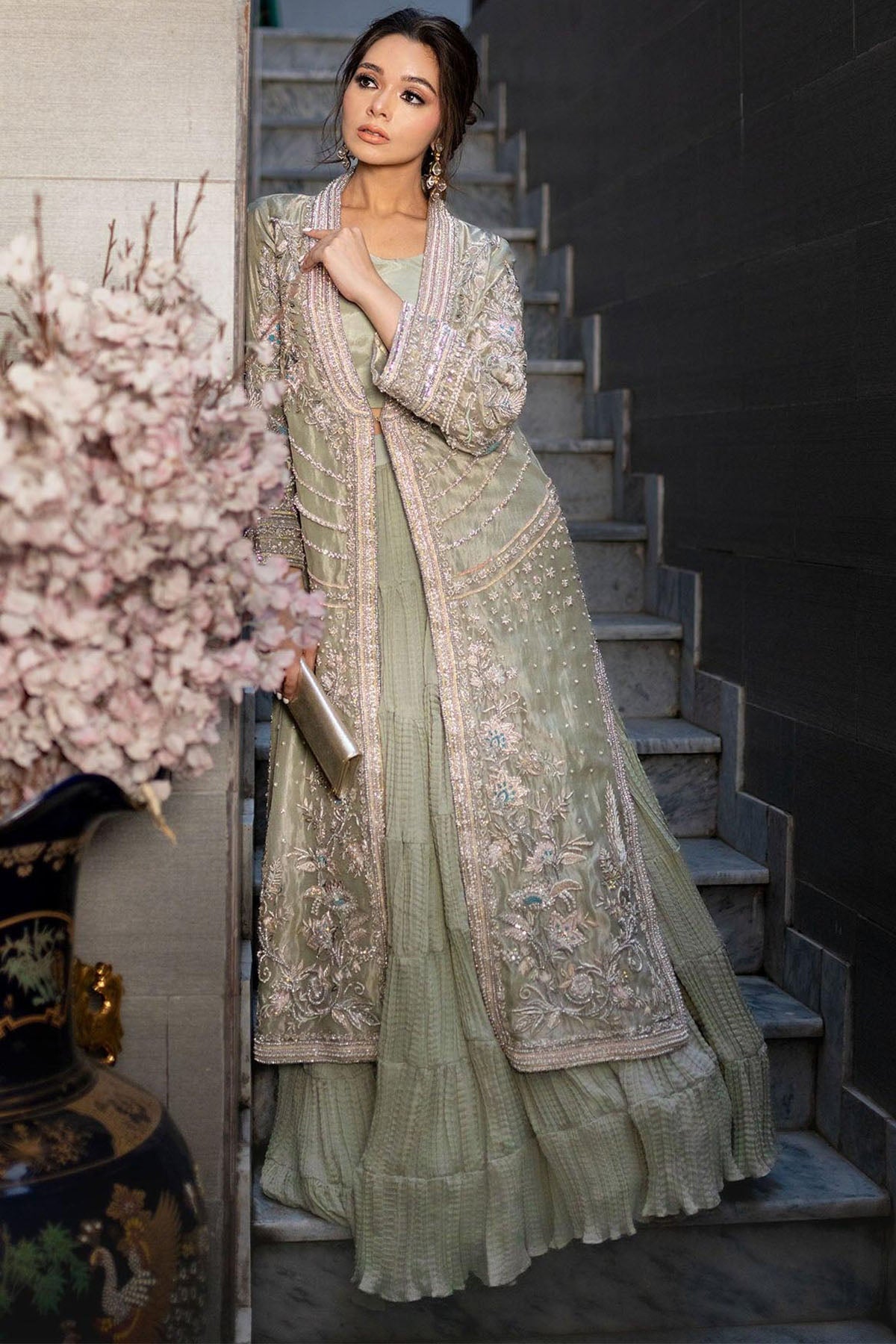 Motifz | Couture Camila | 0061-ILHANA EMBROIDERED ORGANZA STITCHED