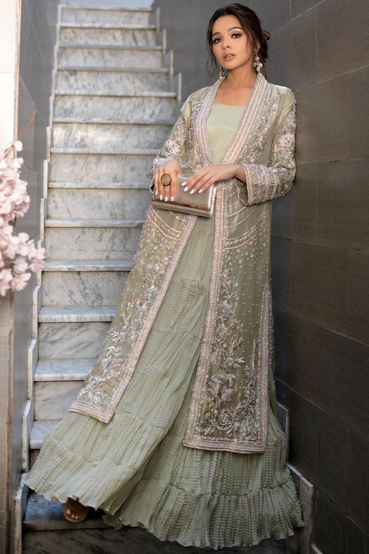 Motifz | Couture Camila | 0061-ILHANA EMBROIDERED ORGANZA STITCHED