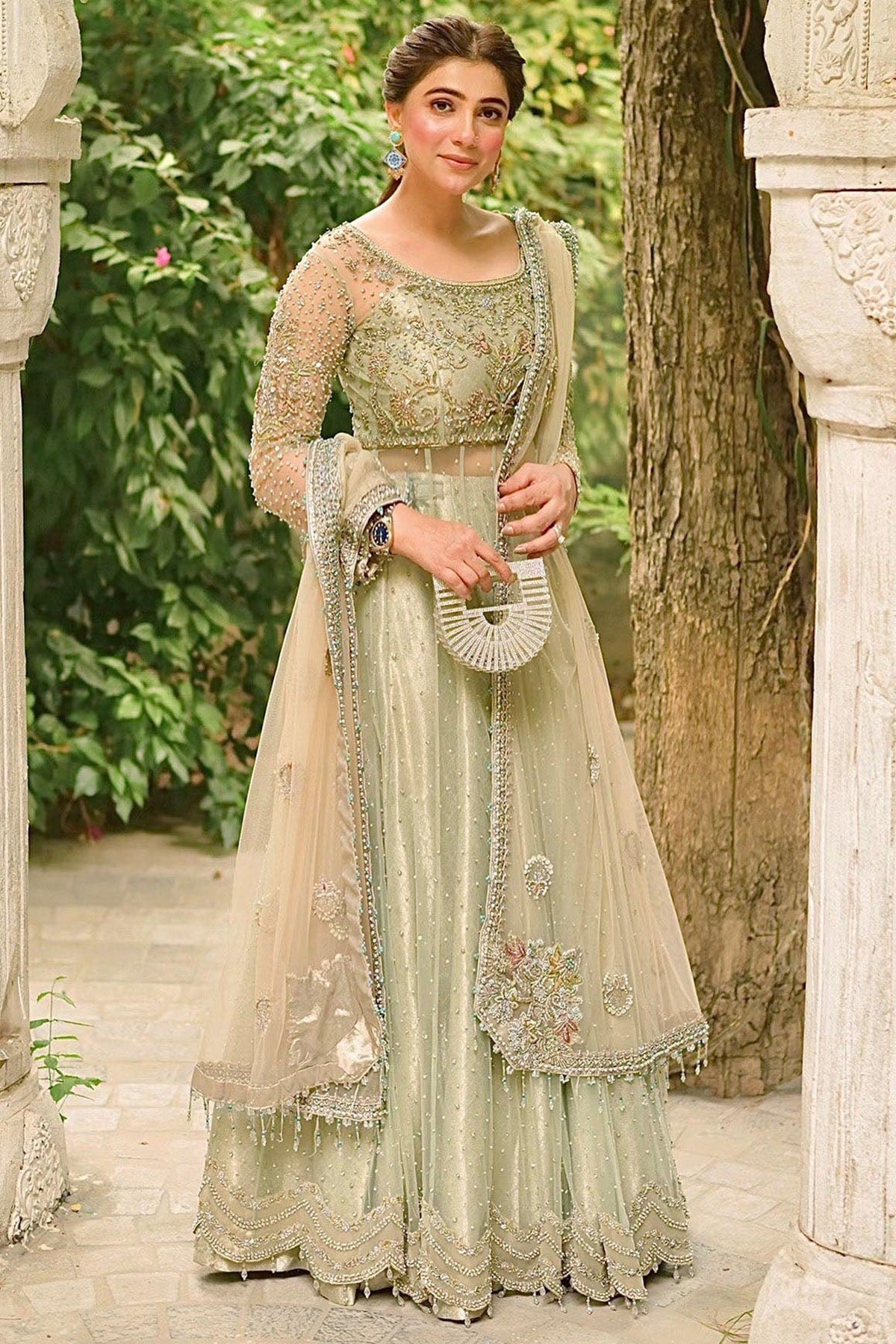 Motifz | Couture Camila | 0066-CELINA EMBROIDERED SILK NET STITCHED