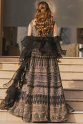 Motifz | Couture Wedding Wear | 0088-SURREAL HAND EMBELLISHED RAW SILK STITCHED