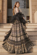 Motifz | Couture Wedding Wear | 0088-SURREAL HAND EMBELLISHED RAW SILK STITCHED
