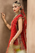 Motifz | Couture Wedding Wear | 0089-ETHEREAL HAND EMBELLISHED RAW SILK STITCHED