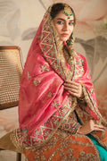 Motifz | Couture Wedding Wear | 0090-FLORENCE HAND EMBELLISHED SILK NET STITCHED