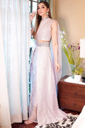 Motifz | Couture Camila | 0095-LAVENDER HAND EMBELLISHED RAW SILK STITCHED