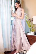 Motifz | Couture Camila | 0095-LAVENDER HAND EMBELLISHED RAW SILK STITCHED
