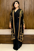 Motifz | Couture Camila | 0099-BLACK-JEWEL HAND EMBELLISHED SILK STITCHED