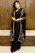 Motifz | Couture Camila | 0099-BLACK-JEWEL HAND EMBELLISHED SILK STITCHED
