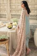 Motifz | Couture Wedding Wear | 0104-CELESTE HAND EMBELLISHED SILK NET STITCHED