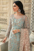 Motifz | Couture Wedding Wear | 0104-CELESTE HAND EMBELLISHED SILK NET STITCHED