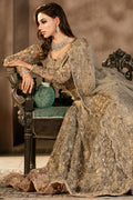 Motifz | Couture Wedding Wear | 0105-GRANDURE HAND EMBELLISHED SILK NET STITCHED