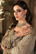 Motifz | Couture Wedding Wear | 0105-GRANDURE HAND EMBELLISHED SILK NET STITCHED