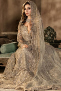 Motifz | Couture Wedding Wear | 0105-GRANDURE HAND EMBELLISHED SILK NET STITCHED