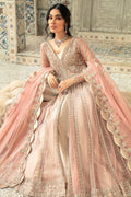 Motifz | Couture Wedding Wear | 0106-PALATIAL HAND EMBELLISHED SILK NET STITCHED