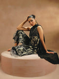 Nayab by Myeesha Embroidered Net Unstitched 3Pc Suit MF23-06 Siyaah - Riwayat-e-khas