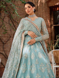Akbar Aslam Mastani Embroidered Net 3Pc Suit - JABEEN - Riwayat-e-khas