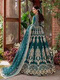Akbar Aslam Mastani Embroidered Raw Silk 3Pc Suit - JAHANARA - Riwayat-e-khas