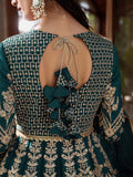 Akbar Aslam Mastani Embroidered Raw Silk 3Pc Suit - JAHANARA - Riwayat-e-khas