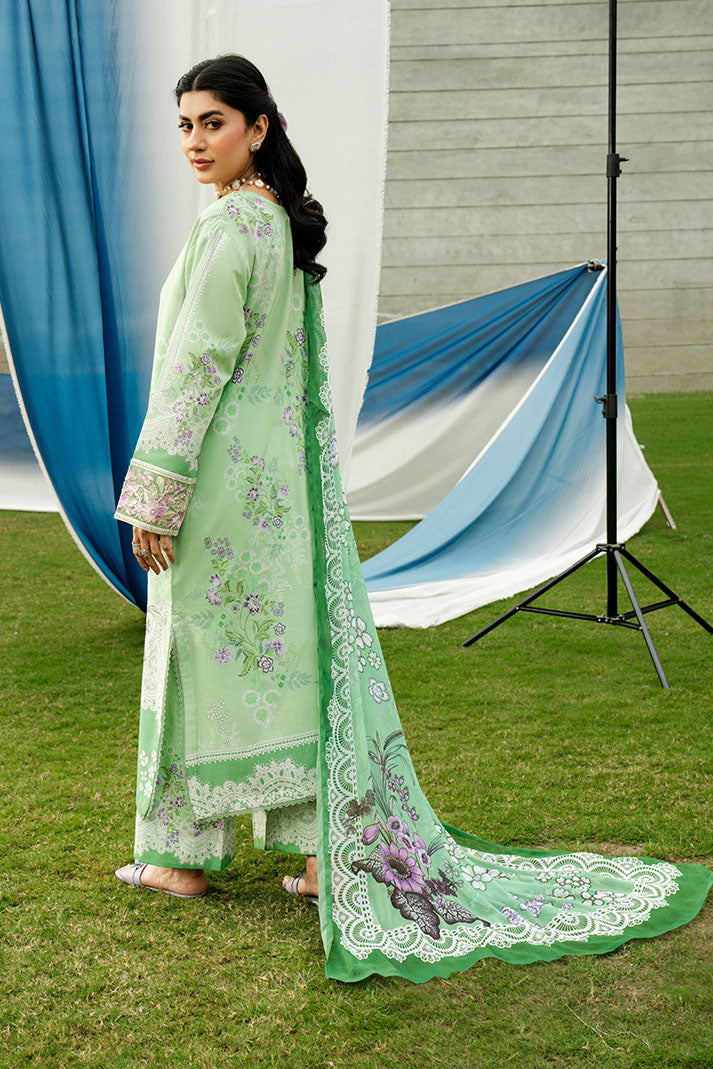 Imrozia Premium | Lawn 26 | SL-117 Mint Blossom