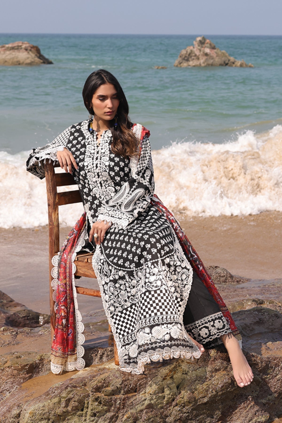 Imrozia Premium | Hania Luxury Lawn 25 | SL 75 Anoud