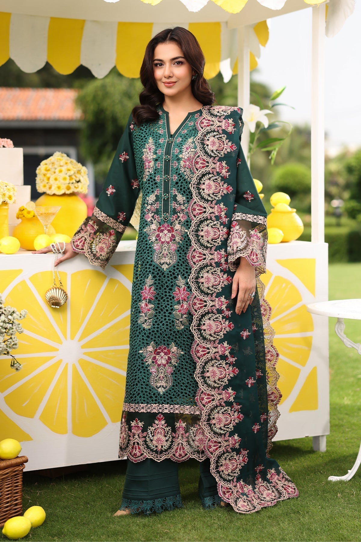 Imrozia Premium | Hayam Luxury Lawn 25 | SL 89 AMAL