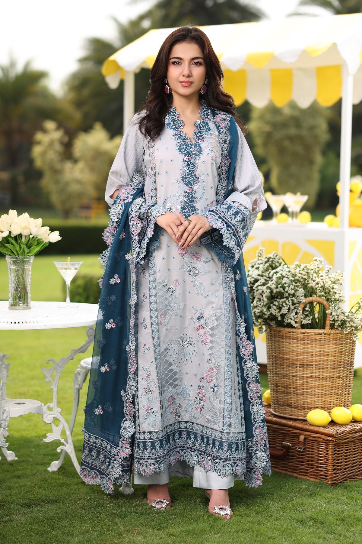 Imrozia Premium | Hayam Luxury Lawn 25 | SL 96 MUNIRA