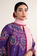 Zara Shahjahan | Stitched Lawn 24 | SL-LAMIA-7B - House Of Anaya