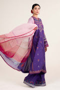 Zara Shahjahan | Stitched Lawn 24 | SL-LAMIA-7B - House Of Anaya