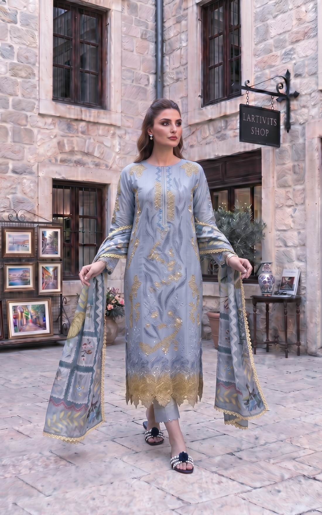 Asifa and Nabeel | Summer Lawn 26 | Ash Elegance