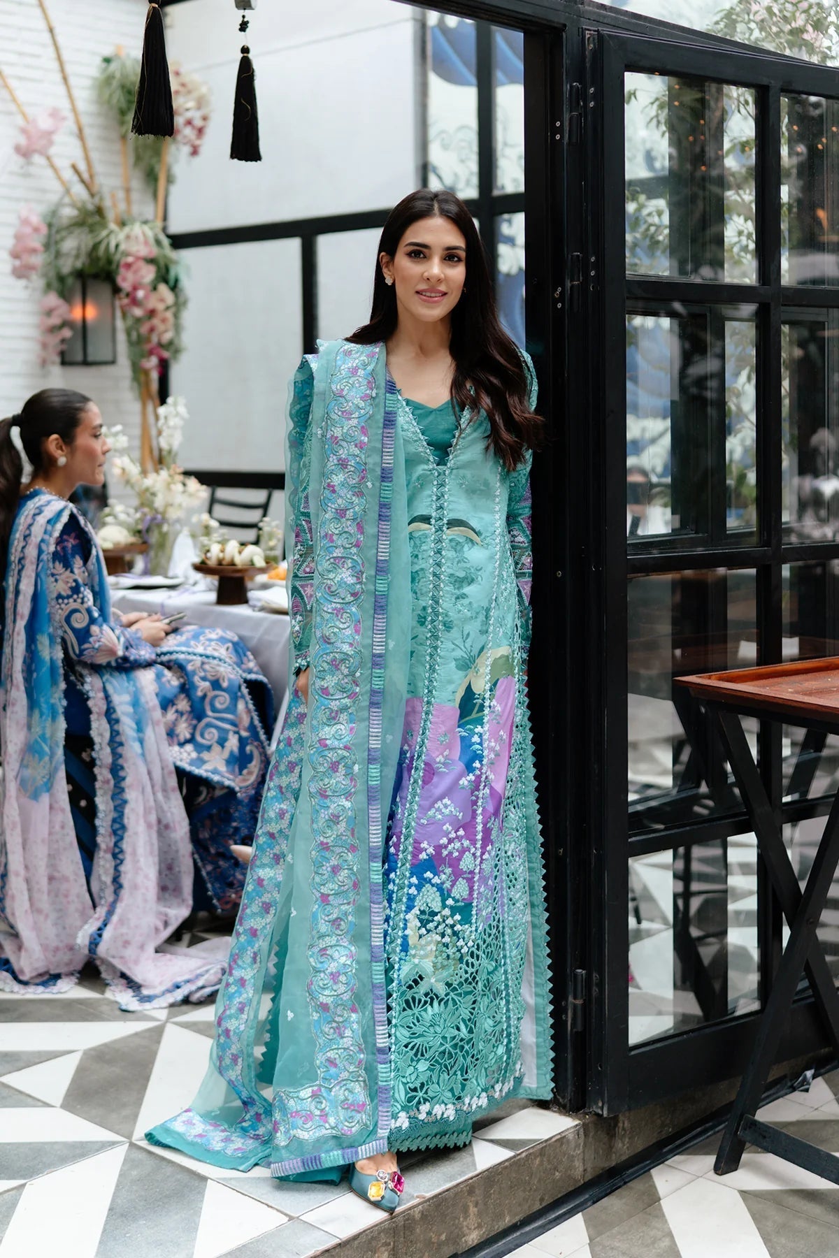 Afrozeh | Luxury Embroidered & Printed Lawn | Sovana