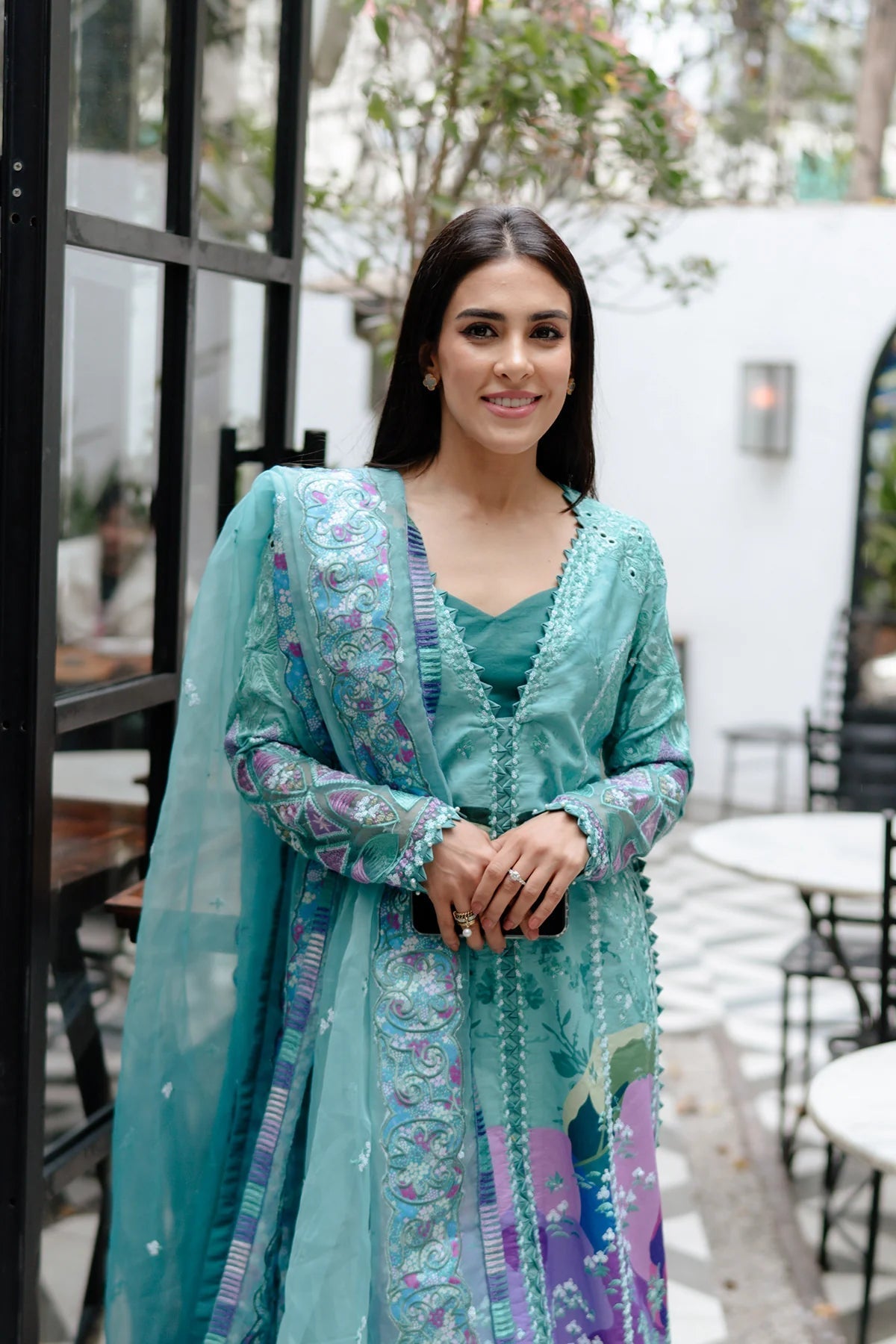 Afrozeh | Luxury Embroidered & Printed Lawn | Sovana