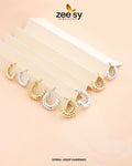 Spiral Hoop Earrings - House Of Zarish