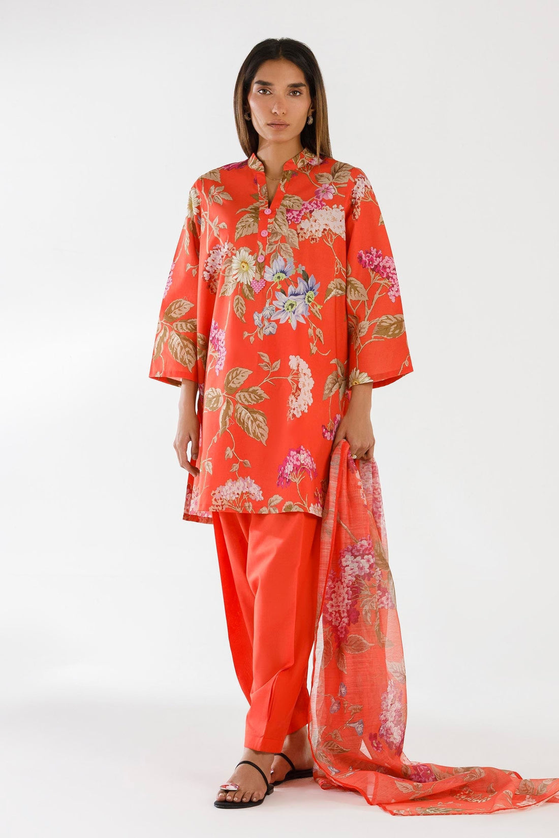 Sana Safinaz | Luxury Pret | Muzlin Lawn Suit SS26MHY102AP3