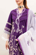 Sable Vogue | Shiree Lawn 24 | Plum Orchid - House Of Anaya