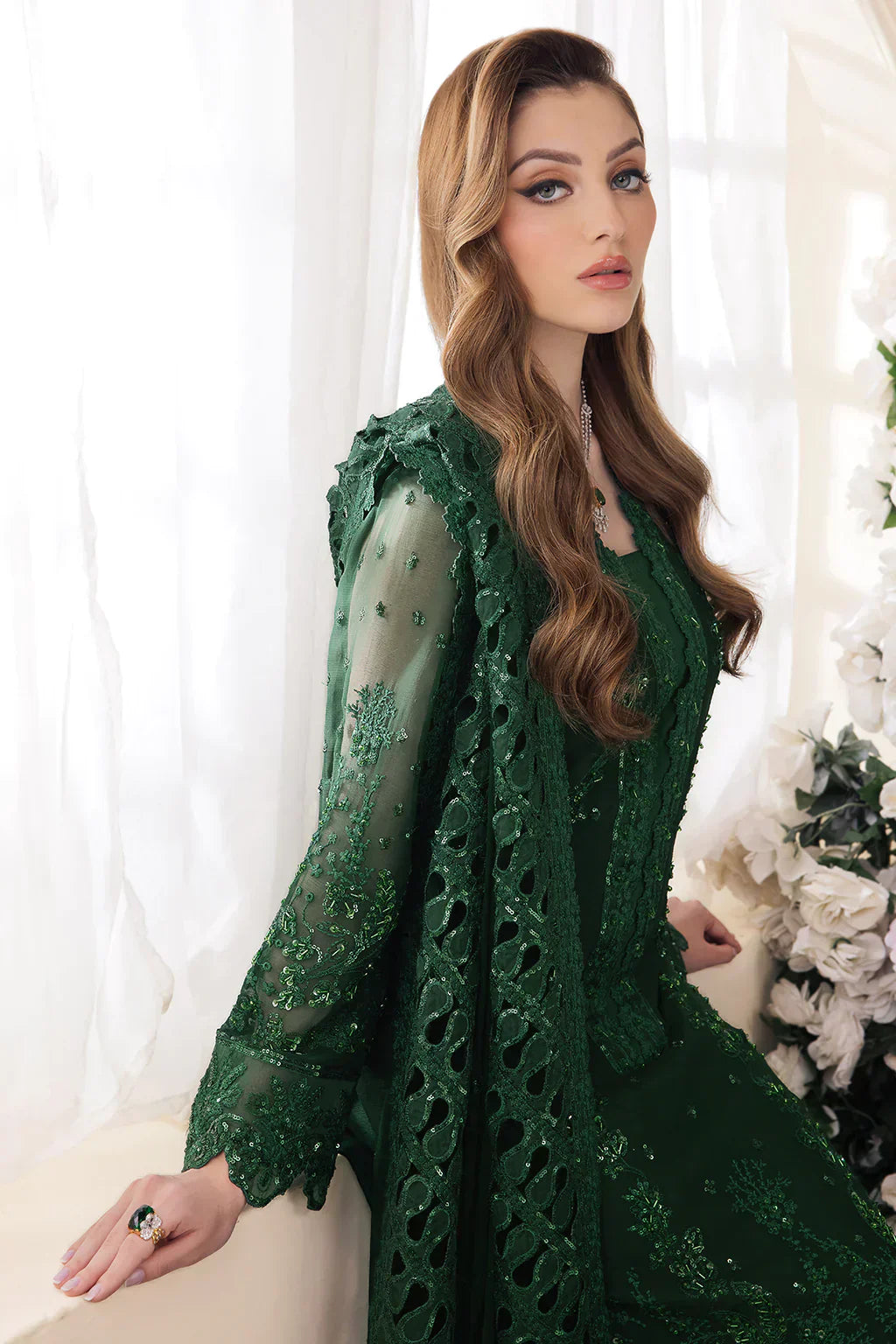 Saad Shaikh | Panache Luxury Chiffon 24 | Sabeen - House Of Anaya