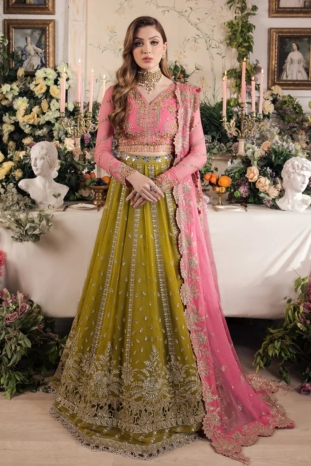 Saad Shaikh | Panache Luxury Chiffon 24 | Taskheer - House Of Anaya