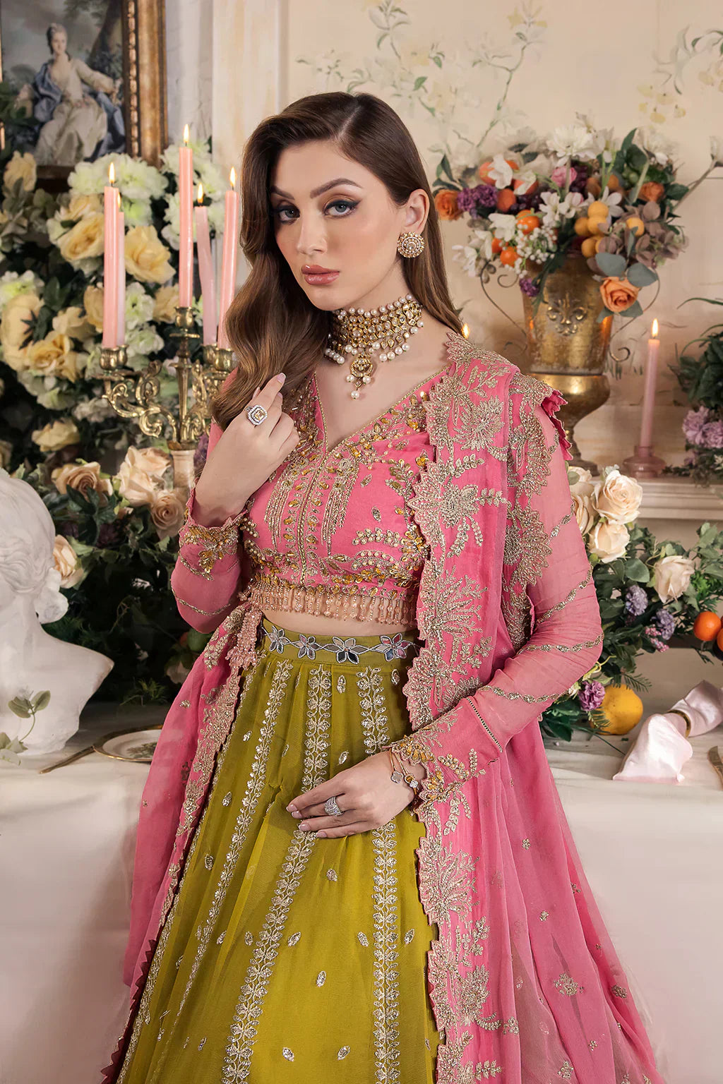 Saad Shaikh | Panache Luxury Chiffon 24 | Taskheer - House Of Anaya