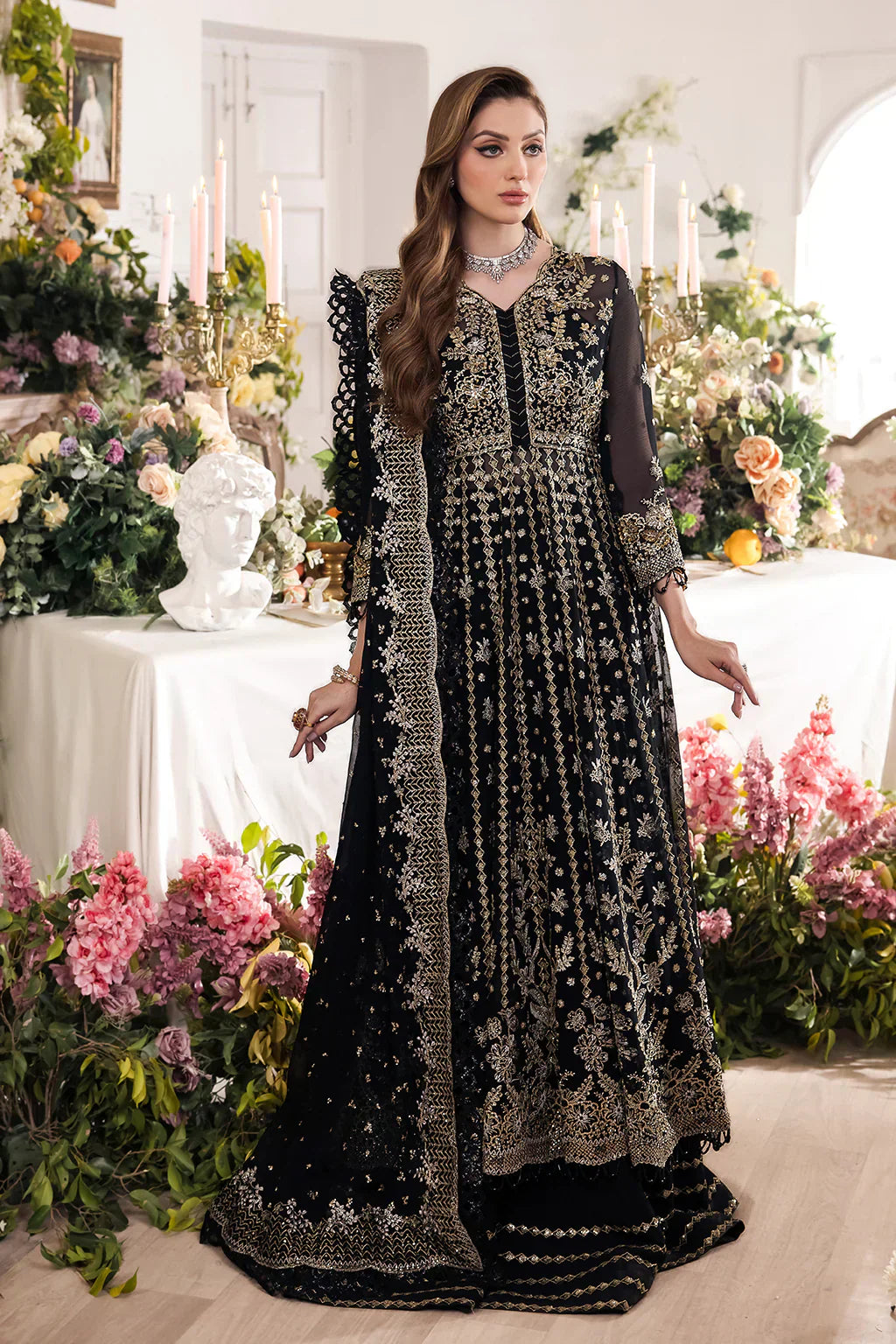Saad Shaikh | Panache Luxury Chiffon 24 | Rayam - House Of Anaya