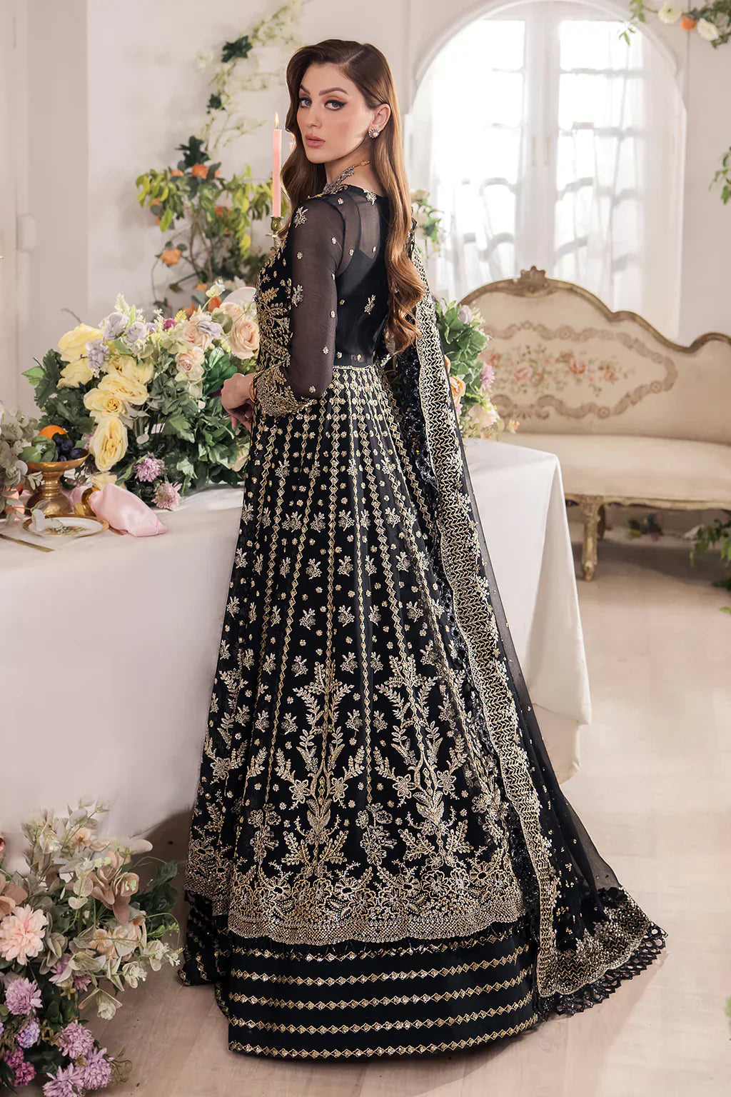Saad Shaikh | Panache Luxury Chiffon 24 | Rayam - House Of Anaya
