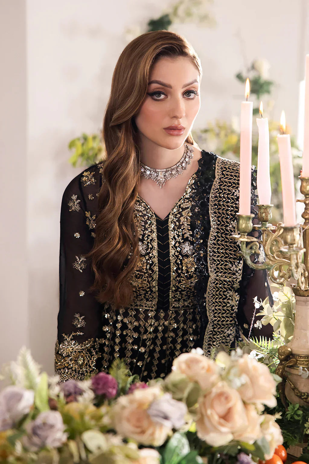 Saad Shaikh | Panache Luxury Chiffon 24 | Rayam - House Of Anaya