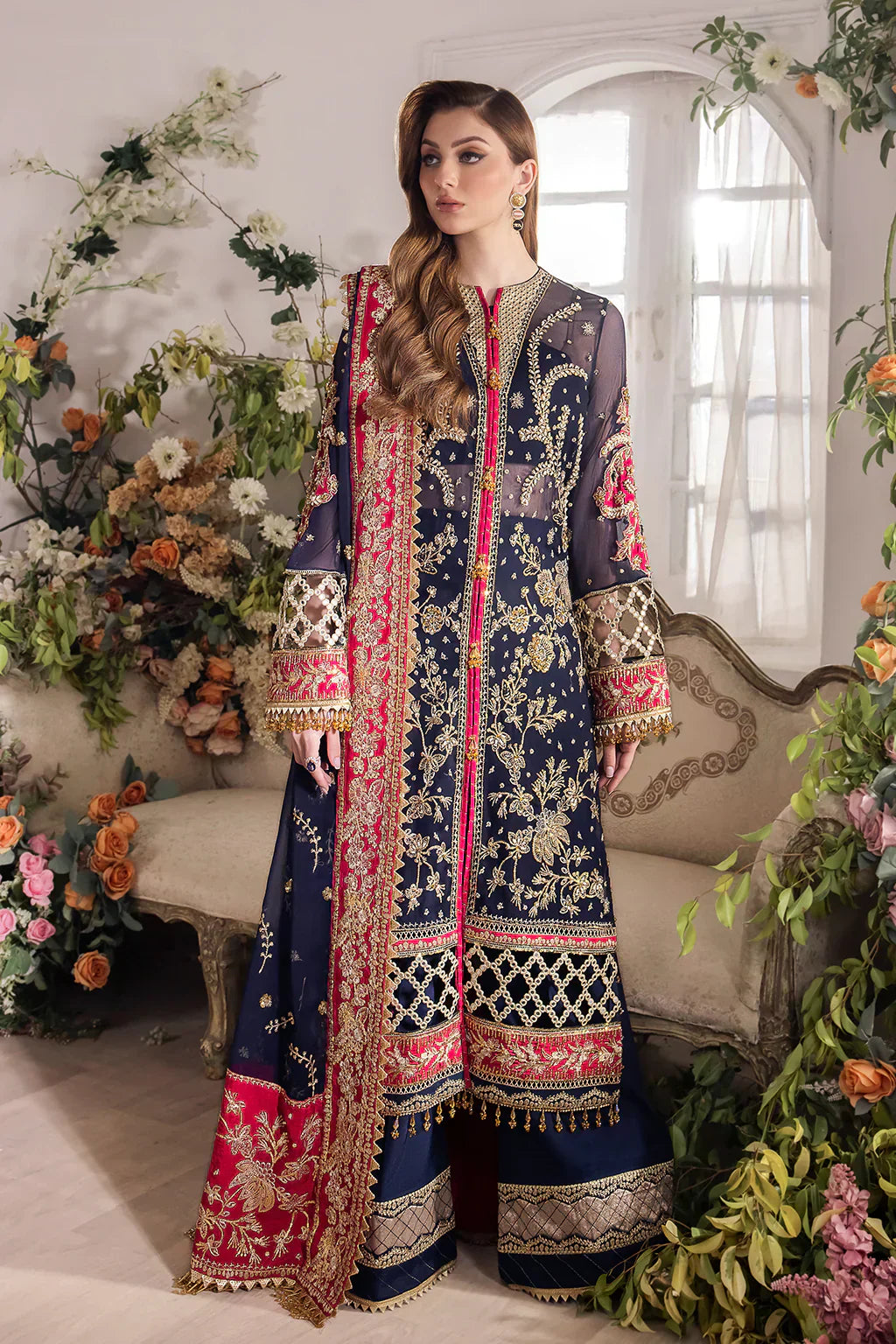 Saad Shaikh | Panache Luxury Chiffon 24 | Zofiya - House Of Anaya