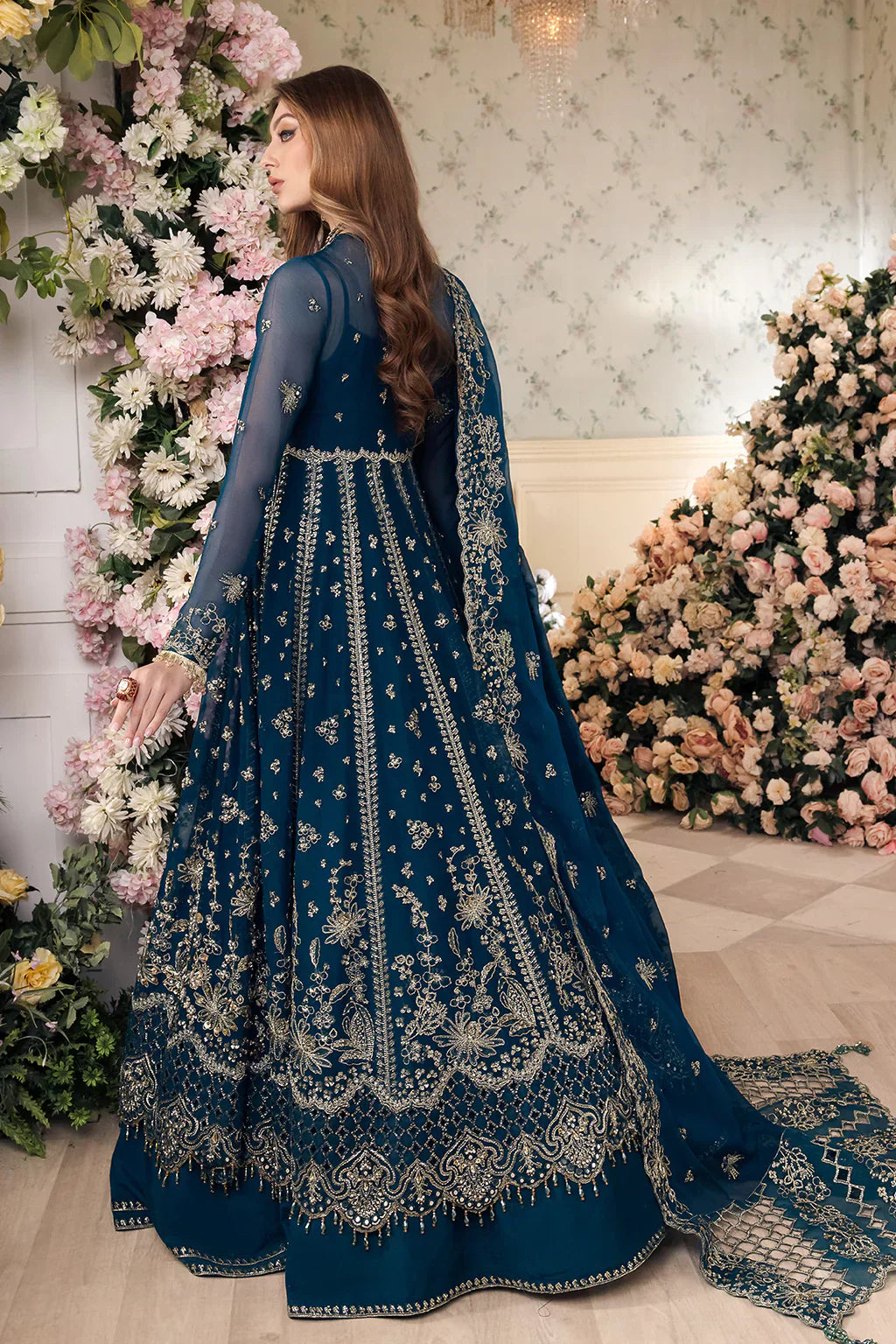 Saad Shaikh | Panache Luxury Chiffon 24 | Yumna - House Of Anaya