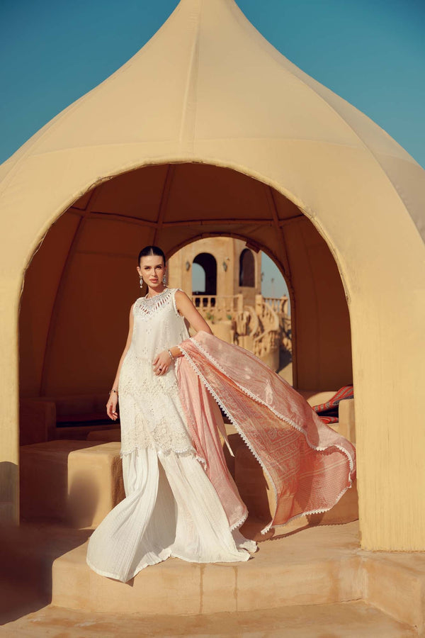 Noor by Saadia Asad | Eid Laserkari Lawn 24 | D7 - House Of Anaya