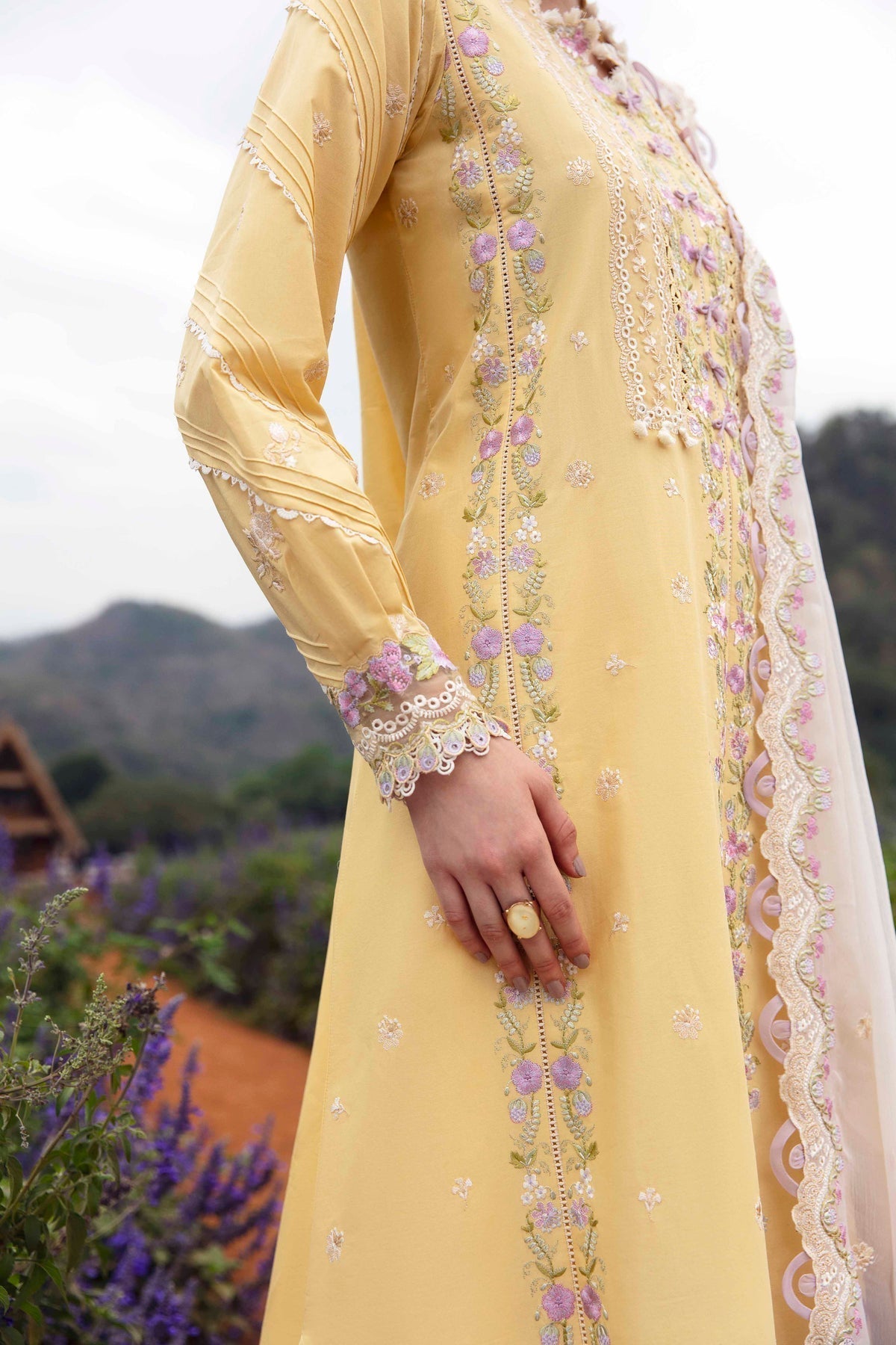 Sable Vogue | Luxury Lawn 24 | Maye - House Of Anaya