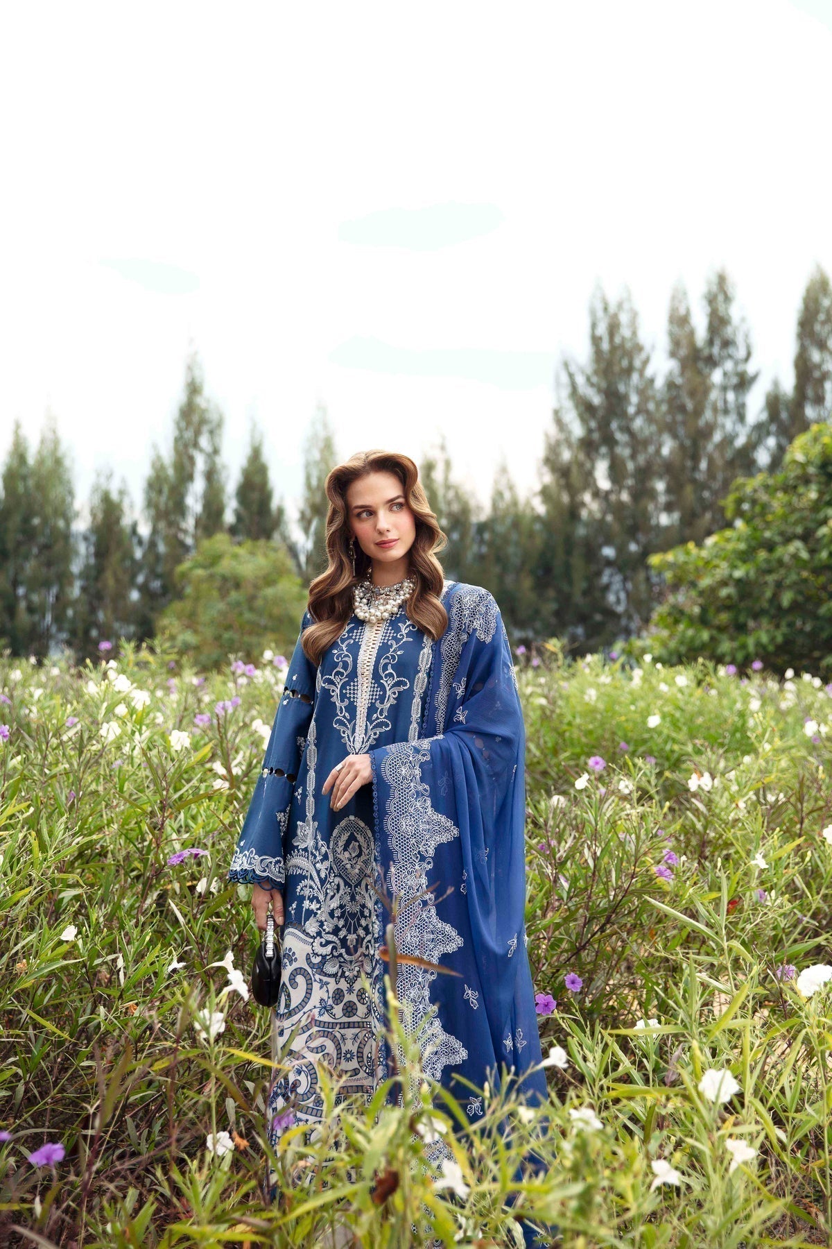 Sable Vogue | Luxury Lawn 24 | Afina - House Of Anaya