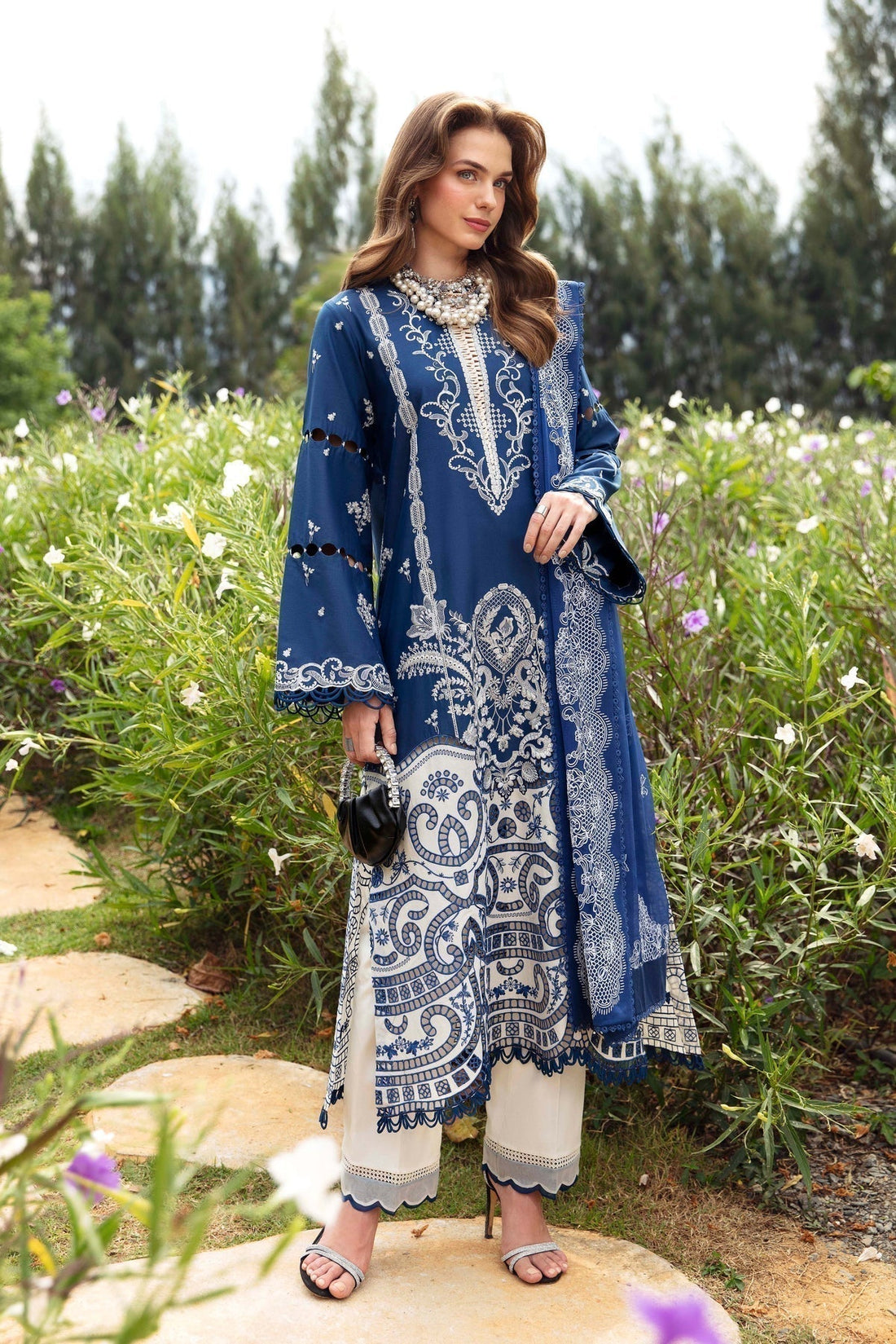 Sable Vogue | Luxury Lawn 24 | Afina - House Of Anaya