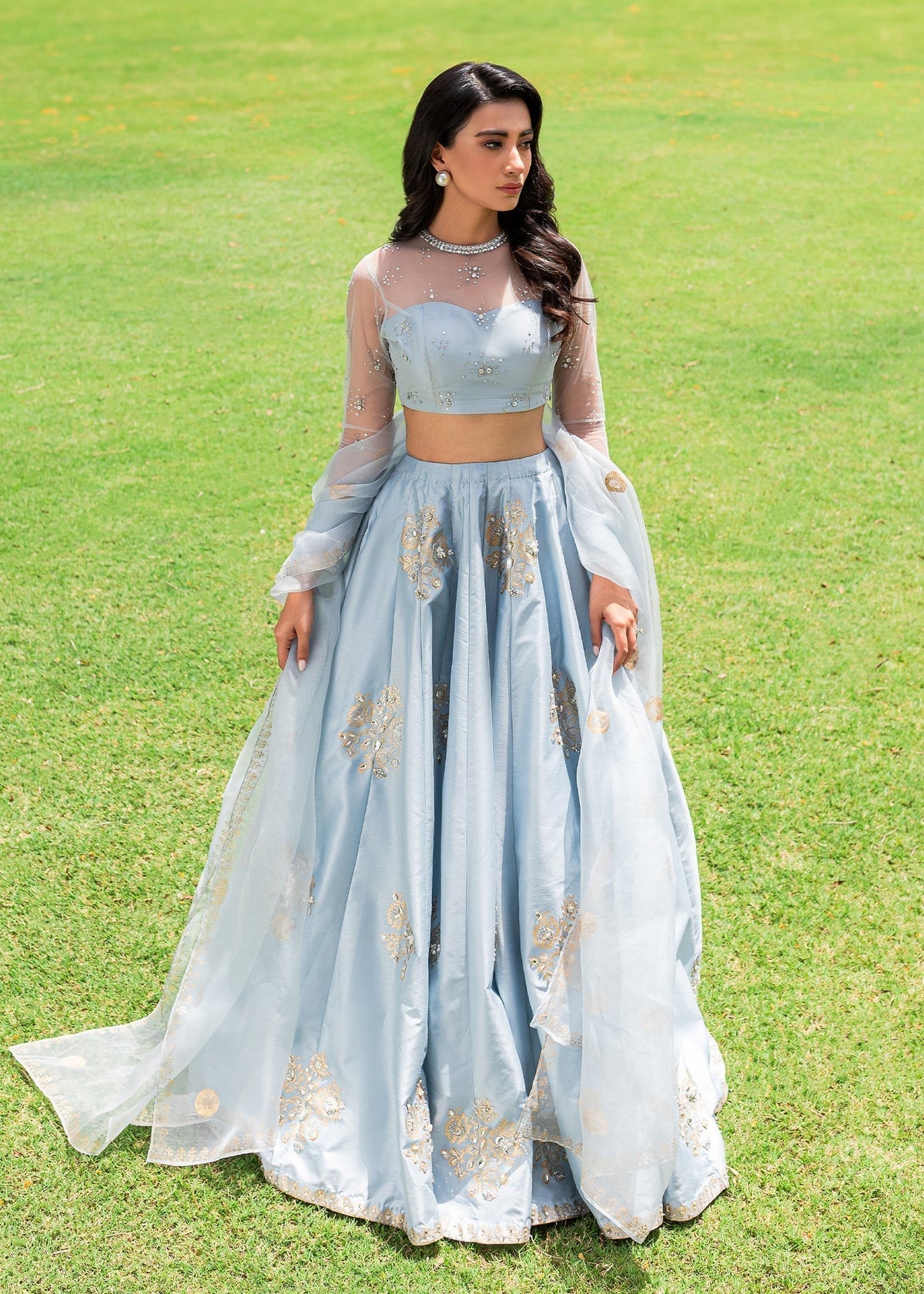 Sadaf Fawad Khan | Zinnia Festive Formals | Ahlah - House Of Anaya