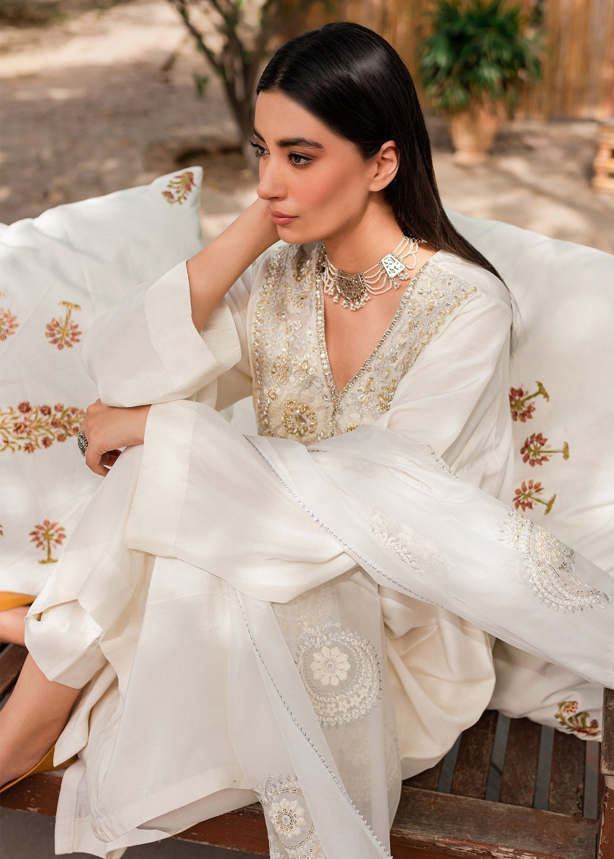 Sadaf Fawad Khan | Zinnia Festive Formals | Aynur - House Of Anaya