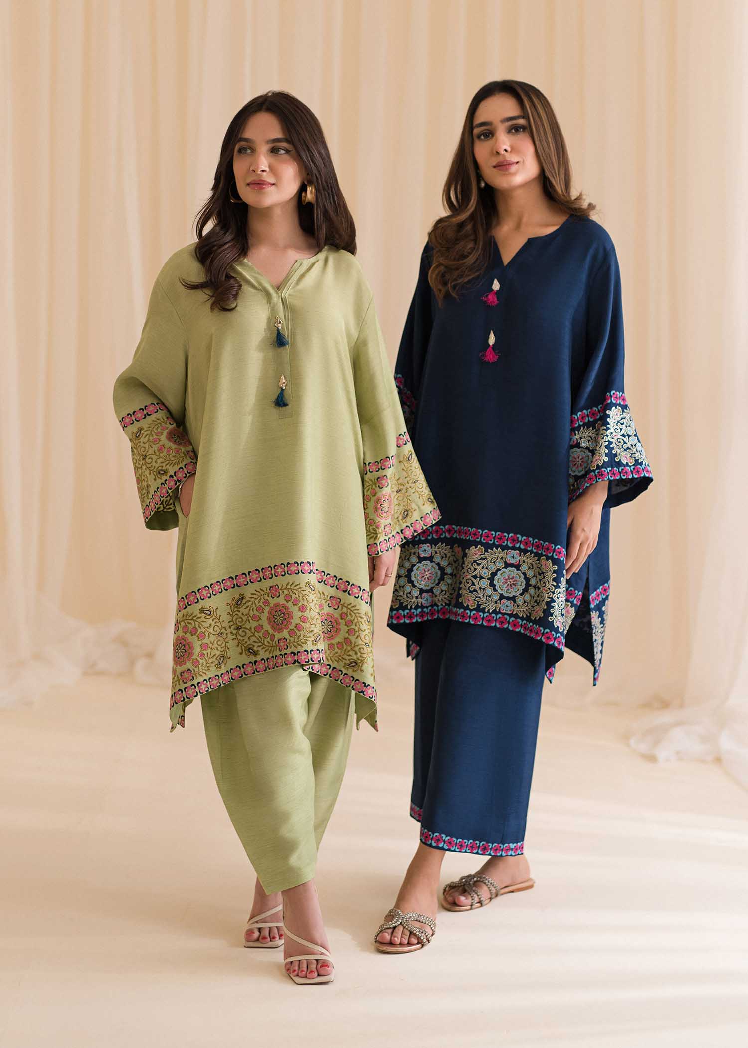 Sadaf Fawad Khan | Lyla Festive Pret | Moonlight - House Of Anaya