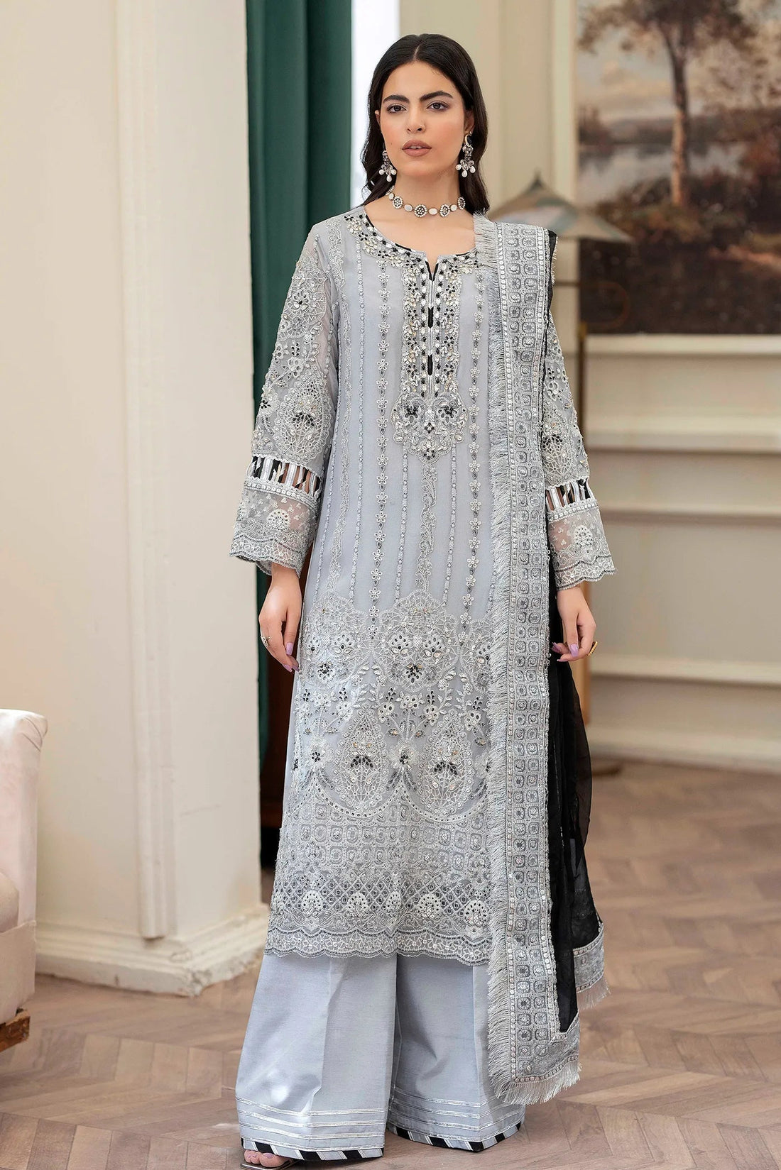 Adans Libas | Saleeqa Chiffon 25 | SALEEQA 7517