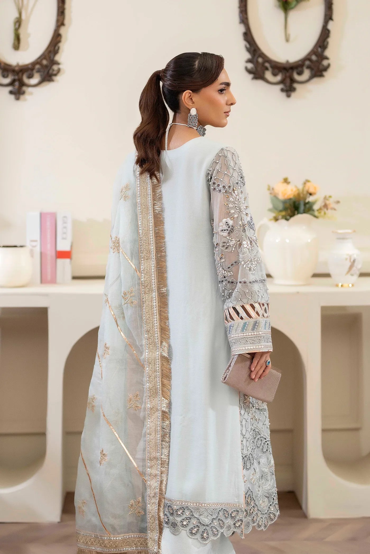 Adans Libas | Saleeqa Chiffon 25 |SALEEQA 7519